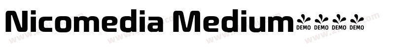 Nicomedia Medium字体转换 Nicomedia Medium字体转换